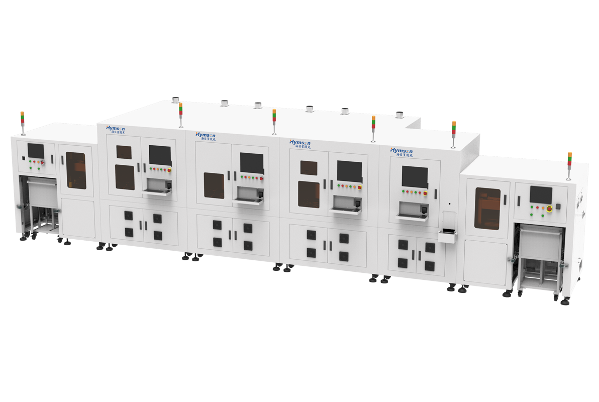 精密結構件激光加工自動線